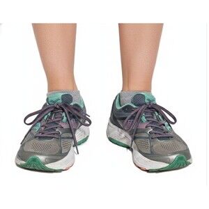 Saucony Shoes Guide 10 Everun Womens Running Size 7.5 Grey/Teal